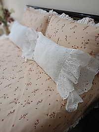 iki adet dekoratif kırlent